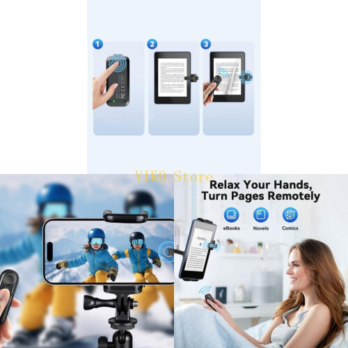 K32C Portable Remote Page Turner Fast Response Ergonomic Clickers