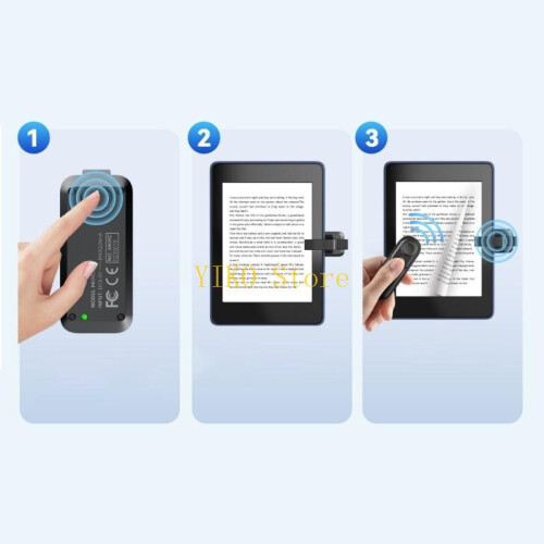 K32C Portable Remote Page Turner Fast Response Ergonomic Clickers 2