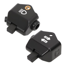 2 PCS Motorcycle Switch Light Indicator Kit FOR Simson S50 S51 KR51 Schwalbe Star Sparrowhawk Habicht 40.1x44.8 mm 40.1x46.1 mm