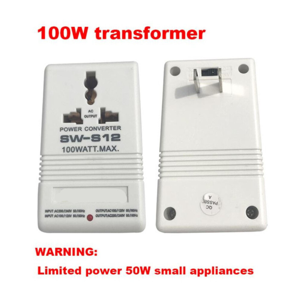 Power Converter Transformers Ac117v-Ac230v Or Down Transformer Voltage Converter 100W 110V 1Pcs 240V 6935161532265