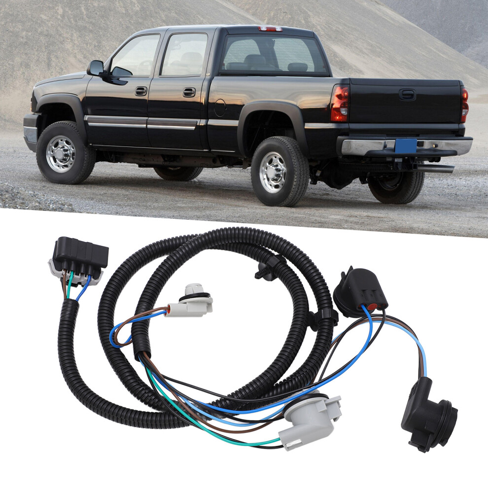 Car Tail Wiring Harness 16531401 Right Rear Fit Silverado 1500 2003Â2007 Light 7901381123773