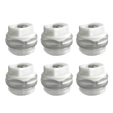 6 Stuks 3/8Inch Air Vent Radiator Ontluchtingskleppen Vervanging