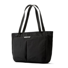 Canvas Toted Bag Casual Multi pockets Handbags Large-Black