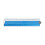 Foldable Ruler with Smooth Button Straight Ruler-Lake Blue 1