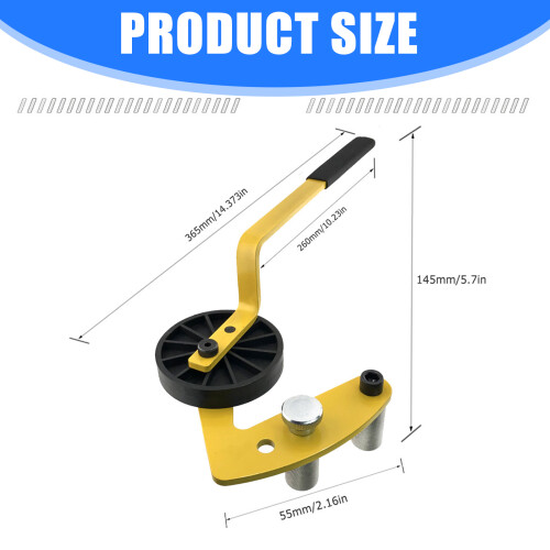 Heavy Duty Deck Board Straightener Tool with Adjustable Clamp 2
