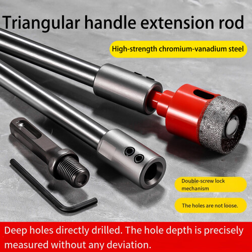 Industrial Drill Bit Extension Rod High Strength Drill-300mm 2