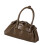 Lightweight PU Cloud Pleated Shoulder Bag Elegant-Green 1