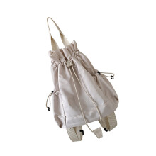 Stylish Unisex Korean Japanese Styles Backpacks-Beige