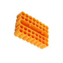 32 Holes Bit Holder for Screwdriver Drill Storage-Orange 1pc