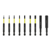 Universally 1/4Inch Hex Shank Magnetic-9PC yellow plastic b