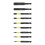 Upgraded Magnetic Hex Driver Bit with-9PC yellow color rin 1