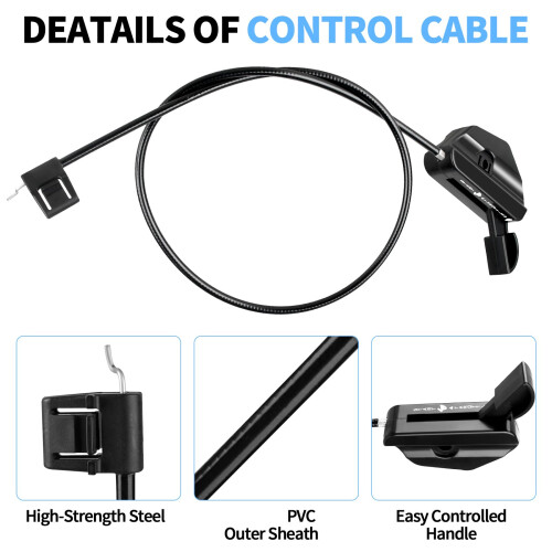 Multifunctional Lawn Equipment Cable Assembly Ergonomic Design 1