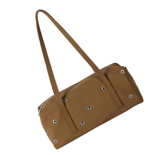 Practical Women's Shoulder Bag Multiple Carrying Option-Khaki
