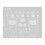 High Hardness Steel Solder Template-IP14 series with CPU 1