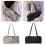 Practical Women's Shoulder Bag Multiple Carrying Option-Khaki 3