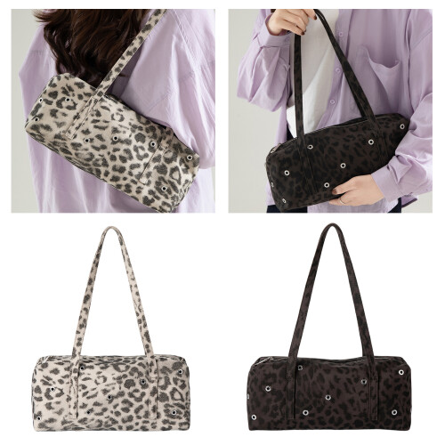 Practical Women's Shoulder Bag Multiple Carrying Option-Khaki 2