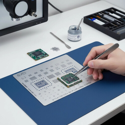 High Hardness Steel Solder Template-IP14 series with CPU 1
