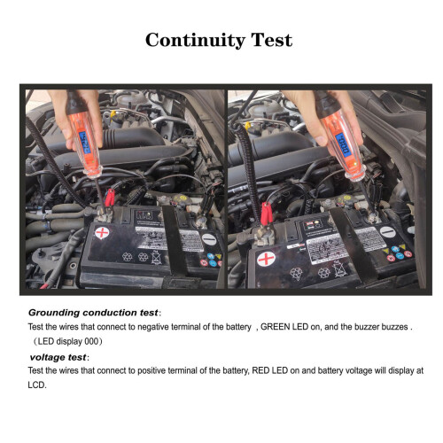 Professional Car Voltage Detectors Shockproof Construction 2