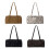 Korean Inspired Spacious Underarm Bag Practical Design-Black 2