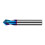 90 Degree 2 FluteLocation Center Point Grooved-5X50LX2TX90 1