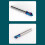 90 Degree 2 FluteLocation Center Point Grooved-5X50LX2TX90 2