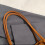 Korean Design Large Shoulder Bag Lightweight Underarm-Black 4