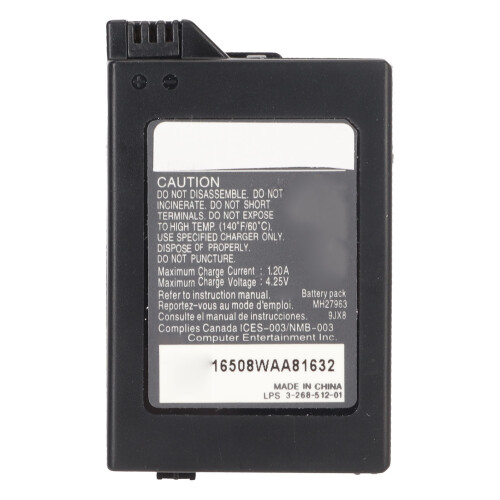 1200 mAh 3,6 V Akkupack Polymer 1