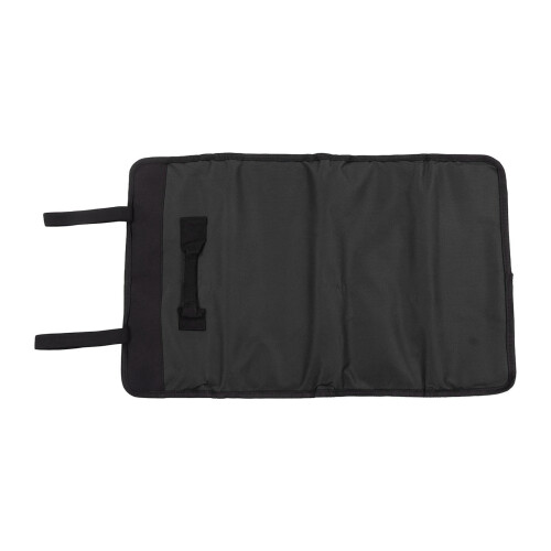 Thickened Waterproof Tool Roll Bag 600D Oxford Multi Pockets Black