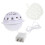 2Pcs Automatic Wave Dishwasher ABS Small White Kitchen Sink Cleaner 1