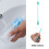 1Pièces Silicone Multifonction Bleue Nettoyage Maison 4