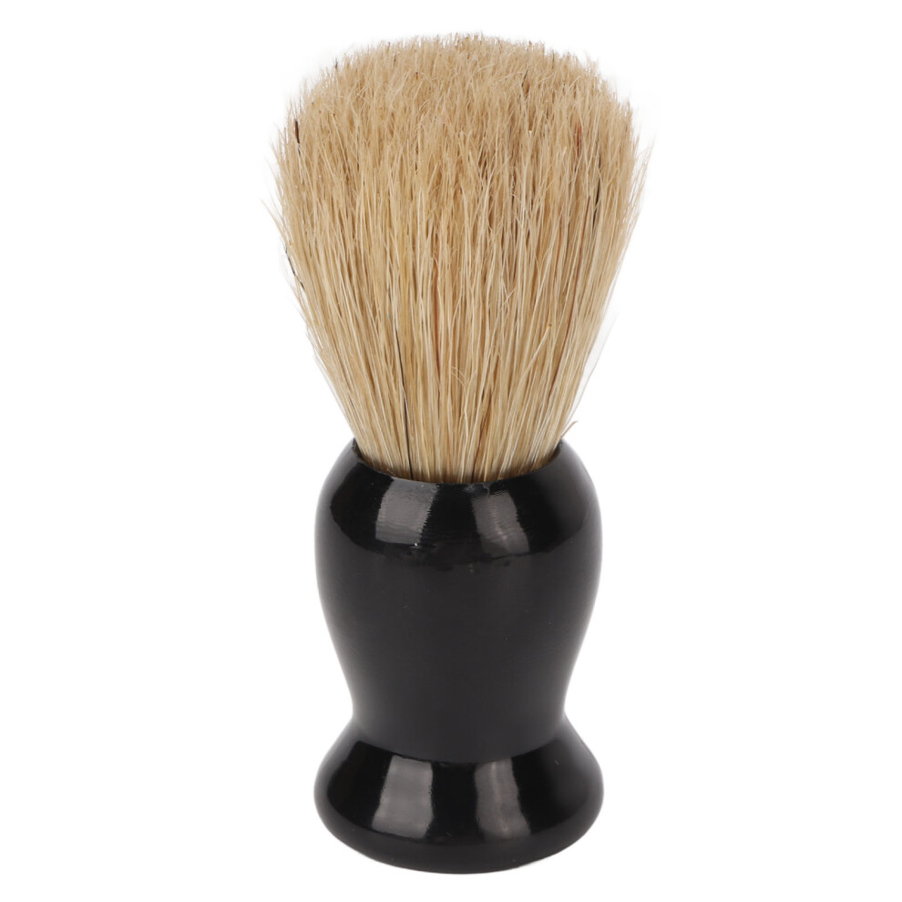 Men's Shaving Companion, Engineered Plastic Handle Offers Durability, Synthetic Hair For Soft Touch, Curved Design Ensures Ease Of Use With Double