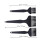2Pcs Durable Anti-Static Cleaning Brush Kit Black for Keyboard Laptop 11