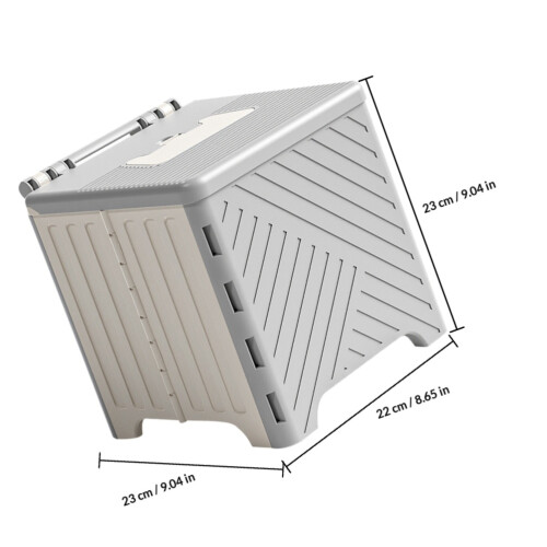 Pot Portable Pliable PP PU Clair Pour 1