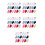 45Paires Mini Coton Couleurs Variées Accessoires 7
