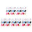 45Paires Mini Coton Couleurs Variées Accessoires 4