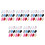 45Paires Mini Coton Couleurs Variées Accessoires 8