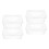 4Pièces Boîte Rangement Lingettes Bébé Portable Résistante 6