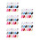 45Paires Mini Coton Couleurs Variées Accessoires 9
