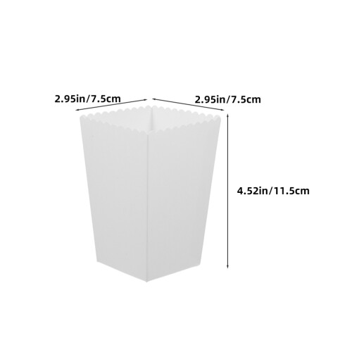 36Pièces Boîtes Popcorn Party Papier Résistantes 2