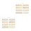 2 Ensembles De Planche En Bois Pour Exercice Précoce Et Apprentissage 6
