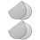 2Pièces Protège- Bébé Réutilisable Portable 1