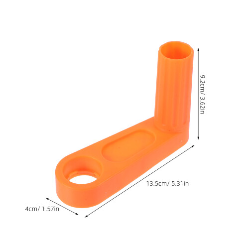 2Pièces Manette Orange Facile À Installer Pour Enrouleur 1