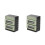 2 Pièces Four Miniature Maison De Micro-Ondes Cuisinière 8