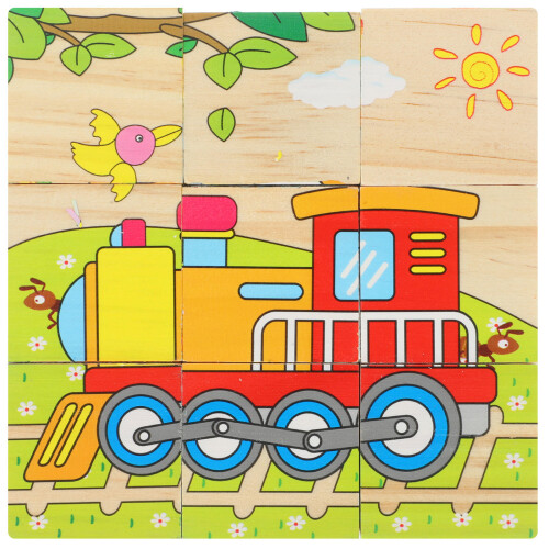 2 Ensembles En Bois Pour Tout-Petits Jouet Éducatif