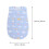 1Pièces Bavoir Protecteur Bébé Jacquard Double Face 2