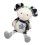 Doudou Éléphant En Peluche Avec Clochette Pour Bébé Lit Noir 1