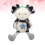 Doudou Éléphant En Peluche Avec Clochette Pour Bébé Lit Noir 4