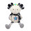 Doudou Éléphant En Peluche Avec Clochette Pour Bébé Lit Noir 5