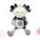 Doudou Éléphant En Peluche Avec Clochette Pour Bébé Lit Noir 10