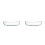2Pcs Oval Dish Microwave Baking Pan Serving Plate 8